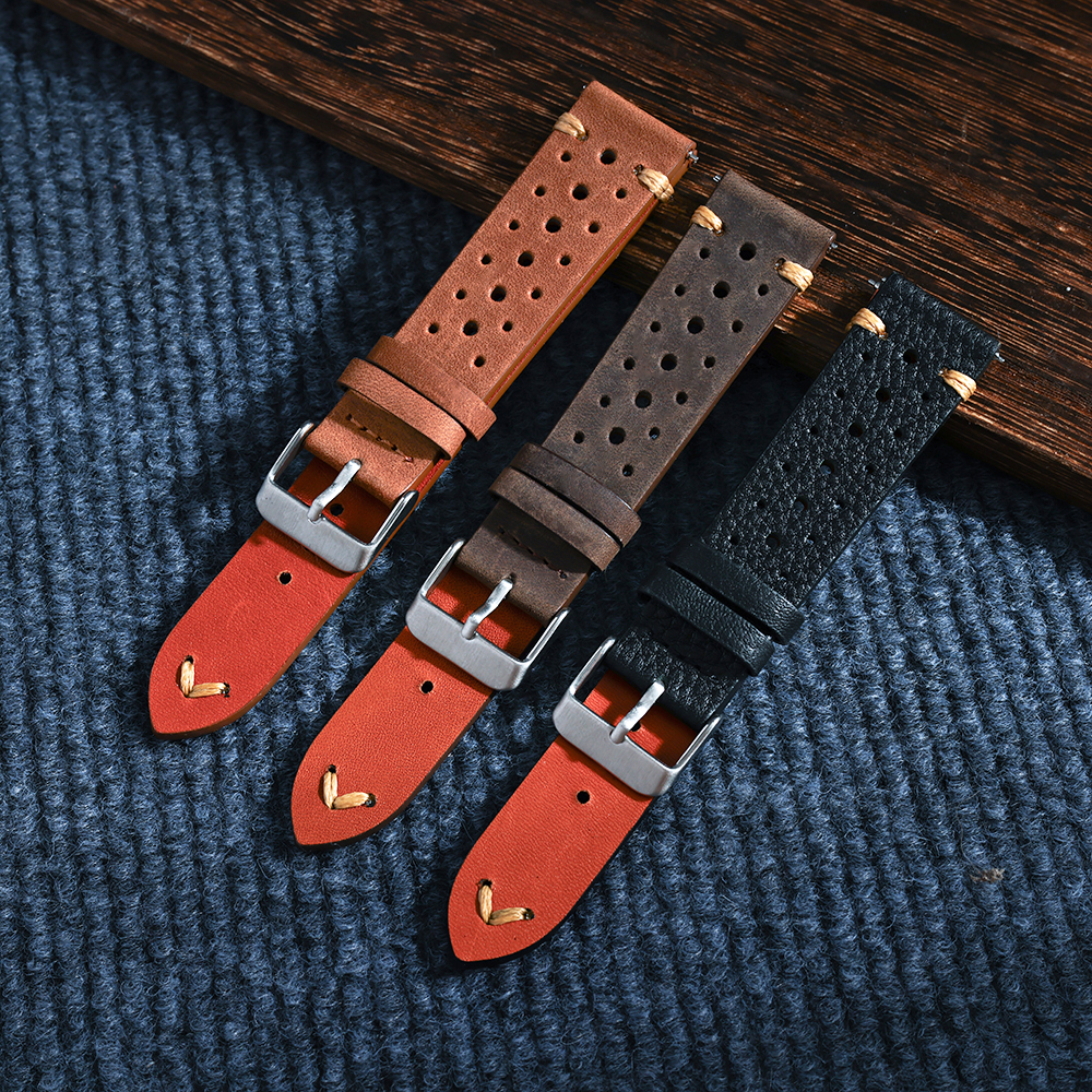 Genuine Leather Straps For Wat - Tropic Strap Vintage recension och pris