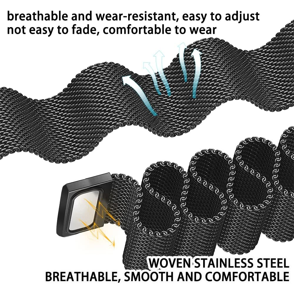 Magnetic Straps for Xiaomi mi  - Milanese Loop Magnetic recension och pris