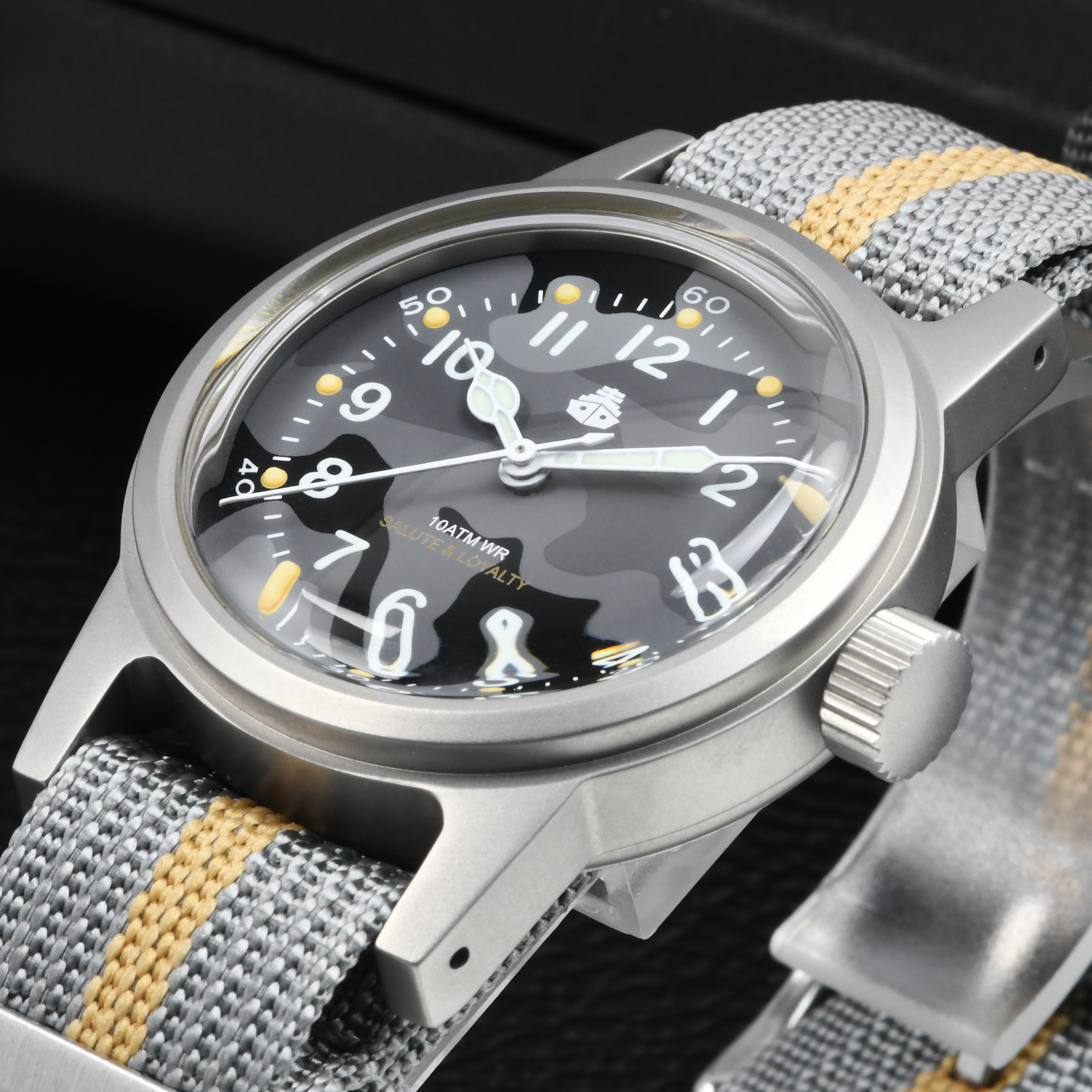 TEKAPO Replica World War II Re - Canvas Strap Watch recension och pris