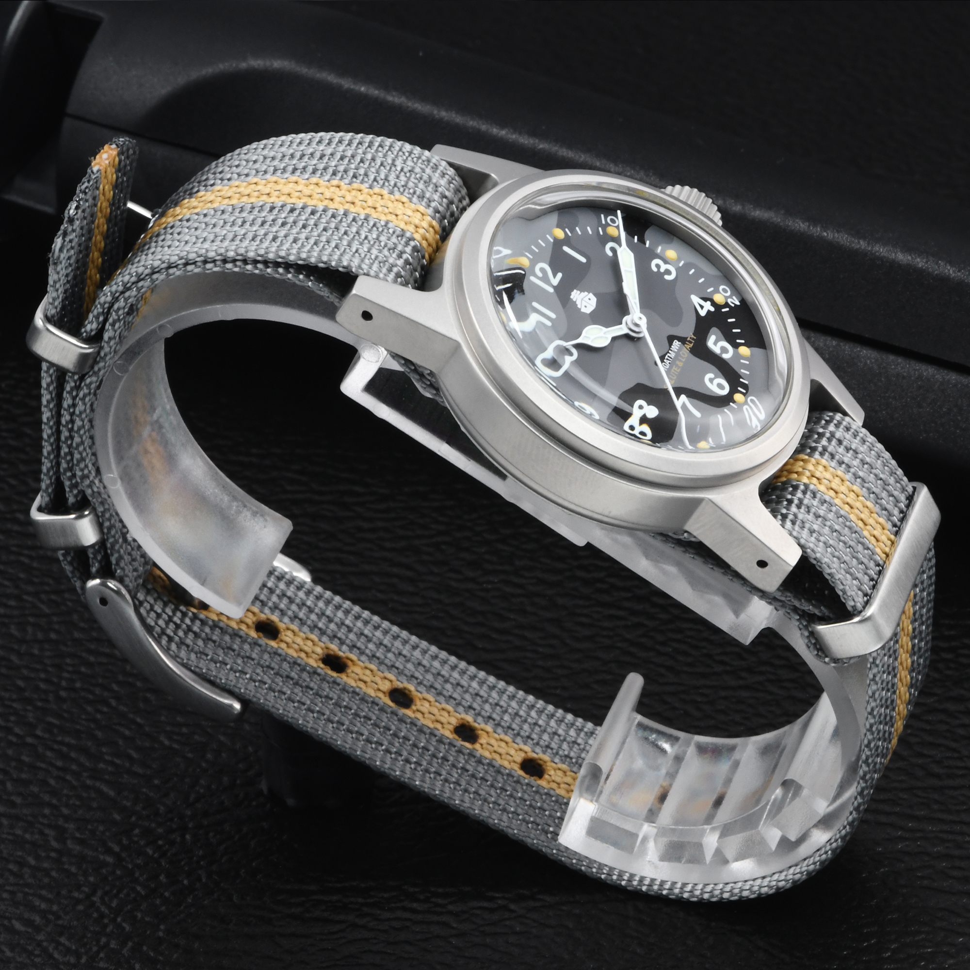 TEKAPO Replica World War II Re - Canvas Strap Watch recension och pris