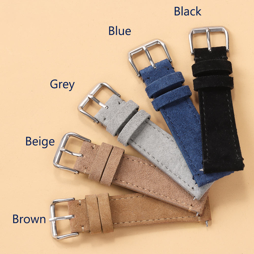 Soft Suede Retro Genuine Leath - Suede Strap Watch recension och pris