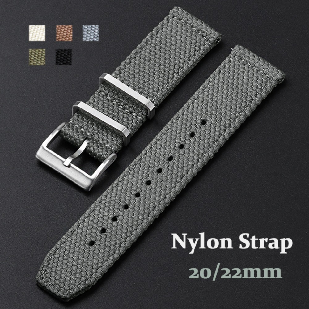 High Quality Nylon Watch Strap - Canvas Strap Watch recension och pris