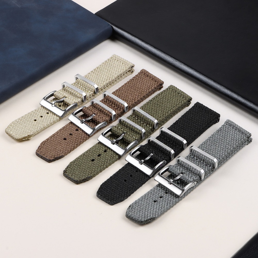 High Quality Nylon Watch Strap - Canvas Strap Watch recension och pris