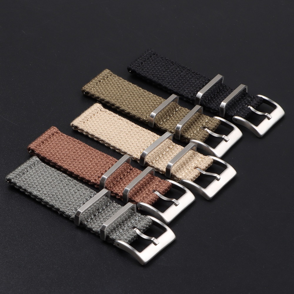 High Quality Nylon Watch Strap - Canvas Strap Watch recension och pris