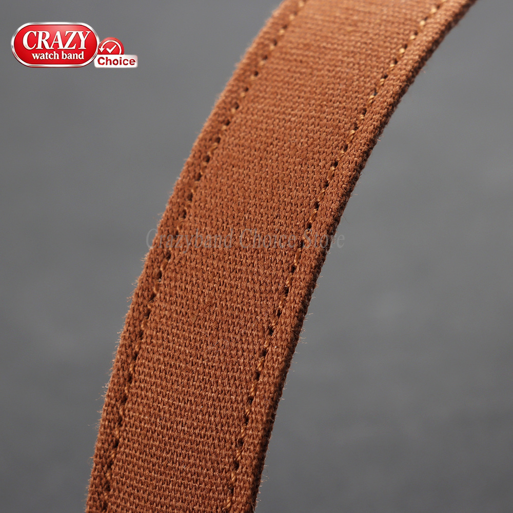 20/22mm Premium Double Sided N - Canvas Strap Watch recension och pris
