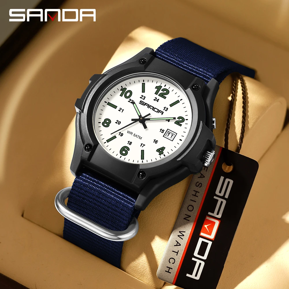 SANDA 6376 Fashion Men's Sport - Tropic Strap Vintage recension och pris