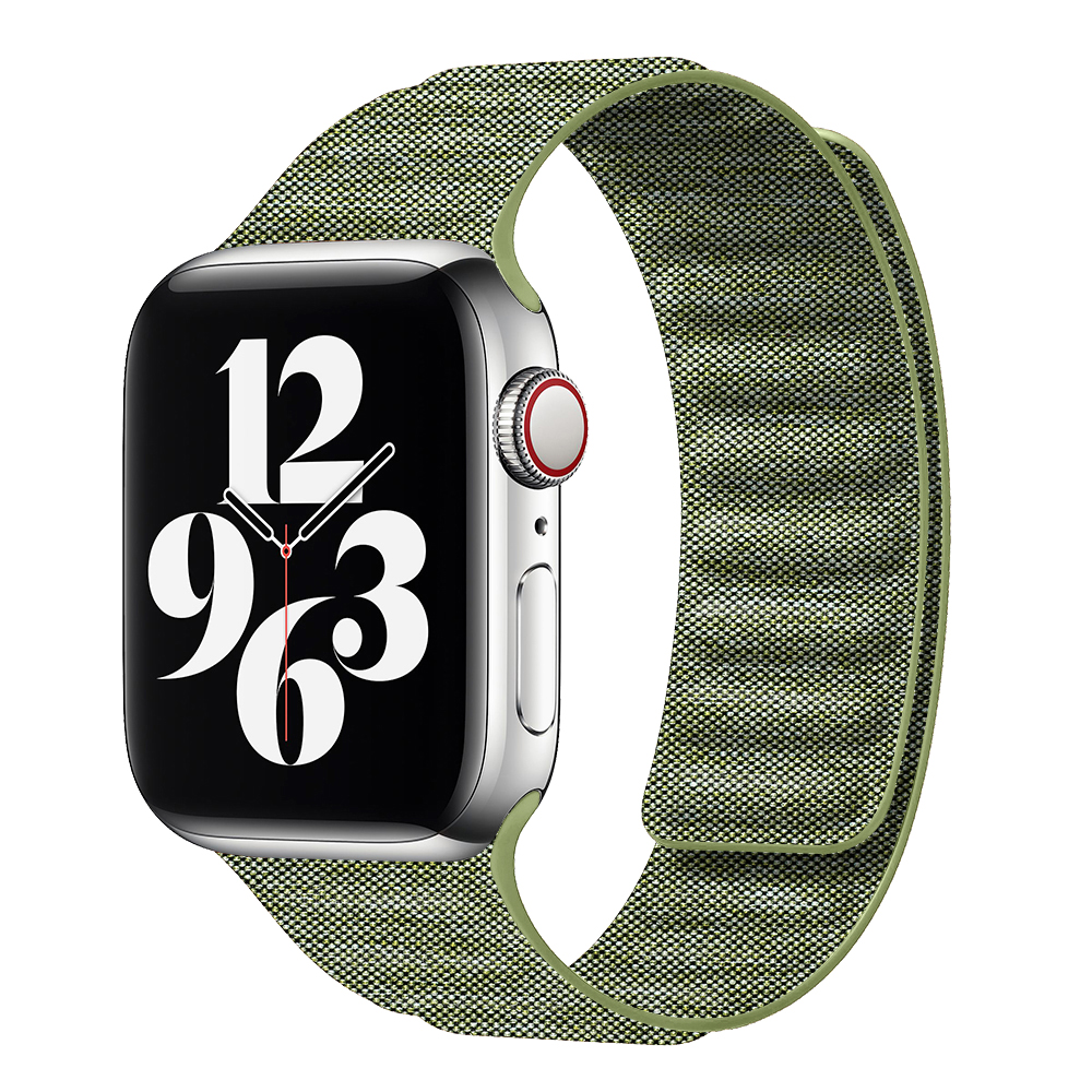 New Original Denim nylon strap - Milanese Loop Magnetic recension och pris