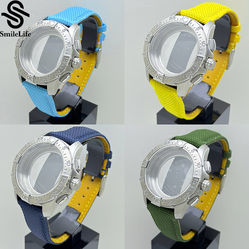 SmileLife VK63 42mm Avenger Se - Canvas Strap Watch recension och pris
