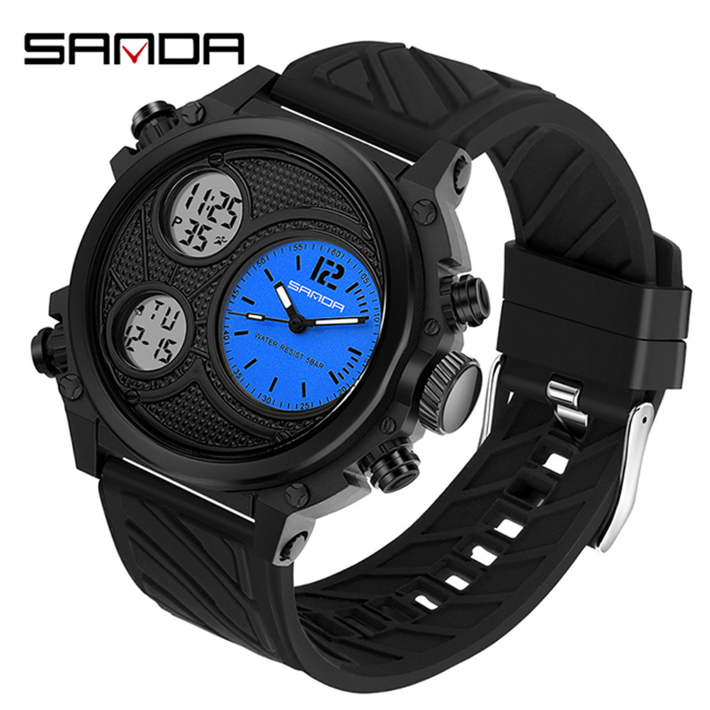 SANDA 3002 Brand Men's Dual Ti - Tropic Strap Vintage recension och pris