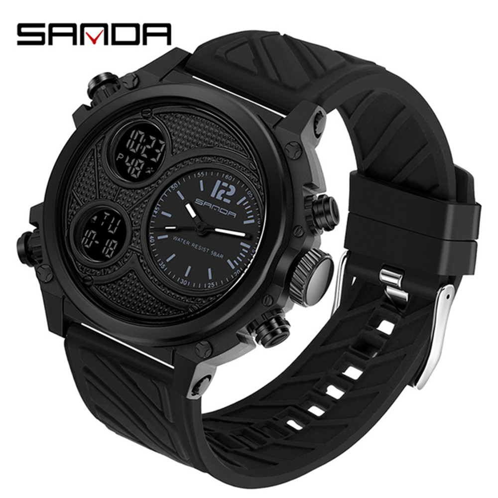 SANDA 3002 Brand Men's Dual Ti - Tropic Strap Vintage recension och pris