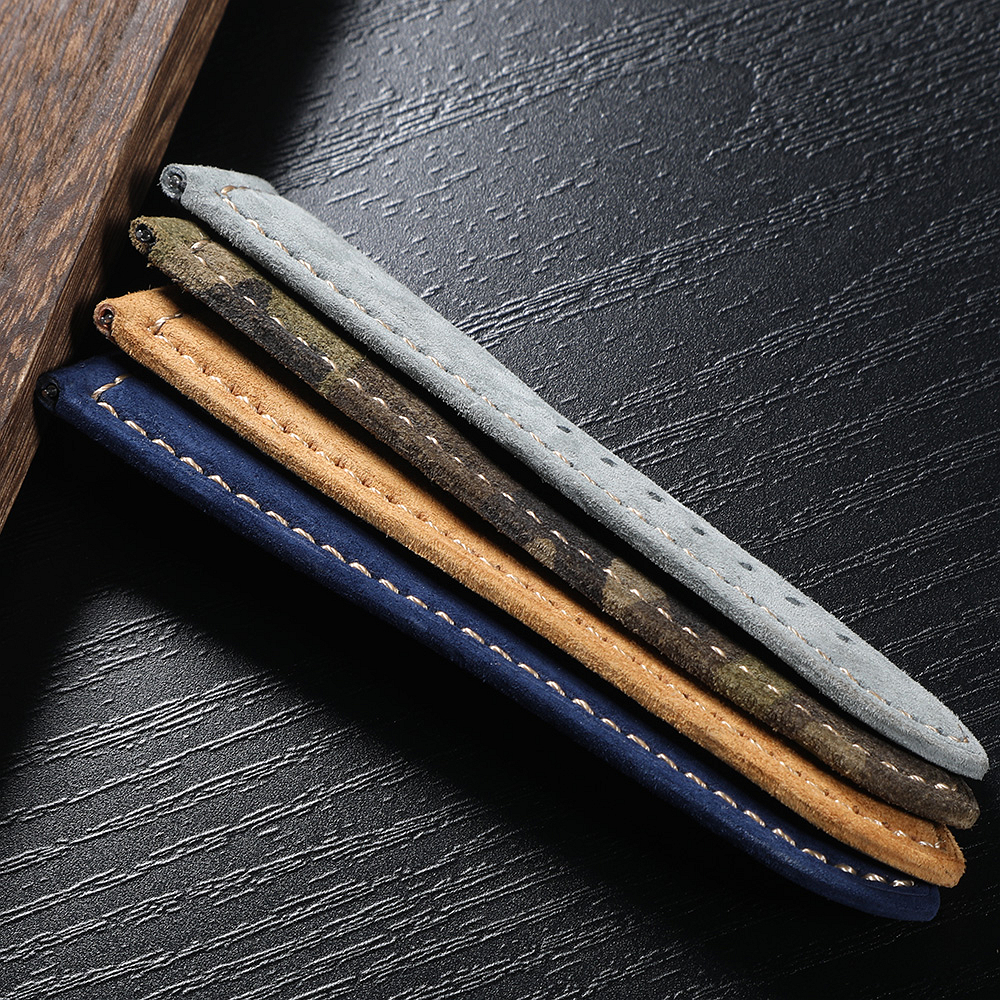 Genuine Suede Watch Strap 22mm - Suede Strap Watch recension och pris