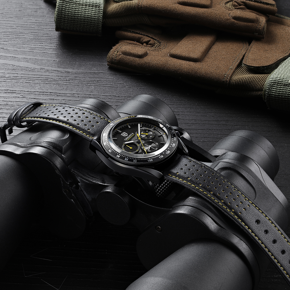 QINGXIYA Luxury Men's Watches  - Leather Watch Band Men recension och pris
