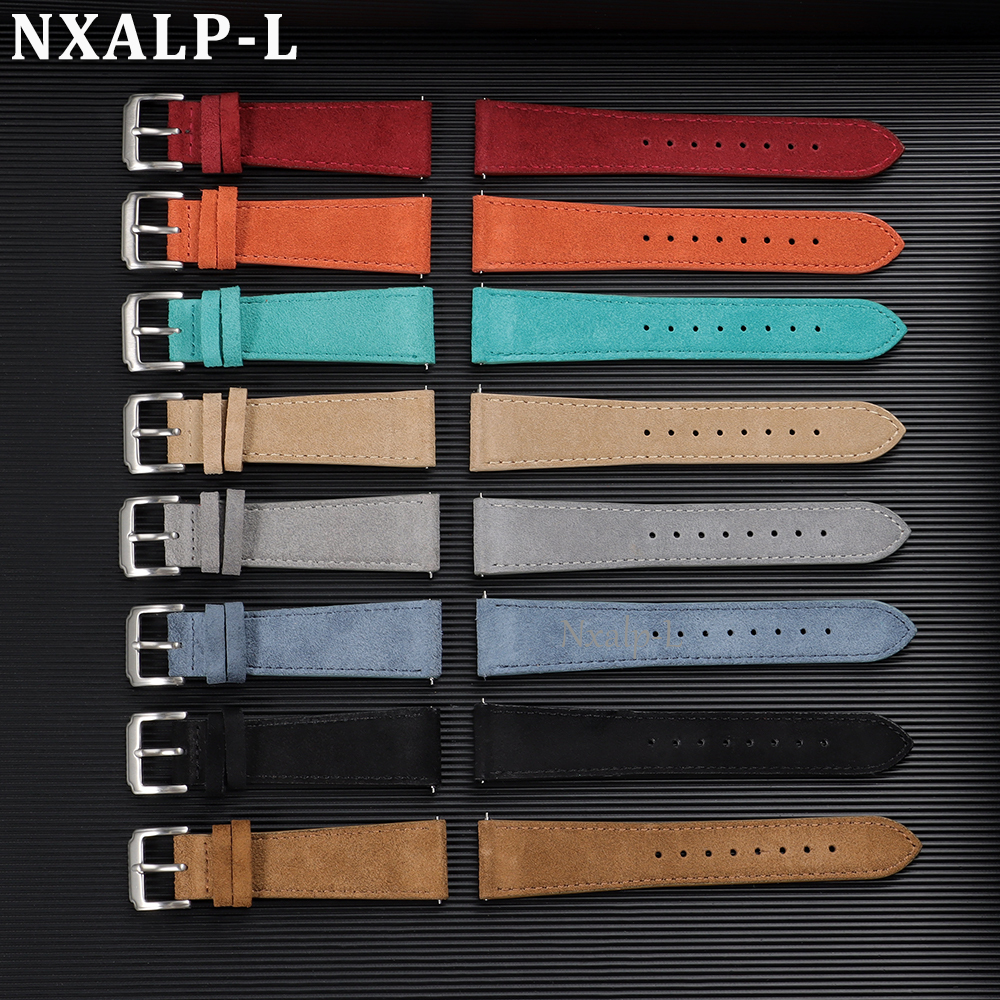 Vintage Suede Strap Soft Cowhi - Suede Strap Watch recension och pris