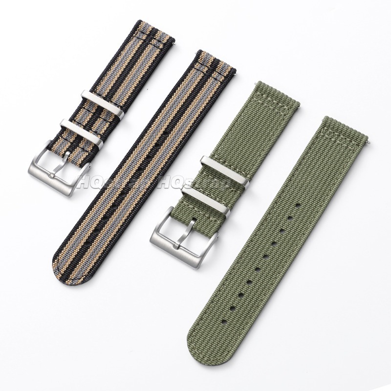 20mm 22mm Woven Nylon Strap fo - Canvas Strap Watch recension och pris