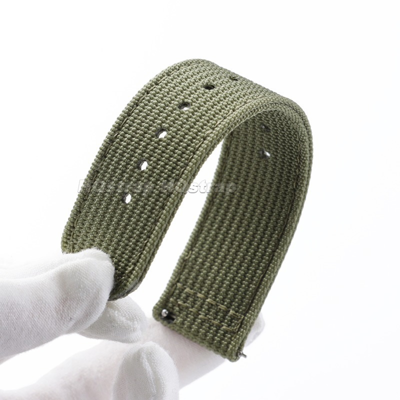 20mm 22mm Woven Nylon Strap fo - Canvas Strap Watch recension och pris