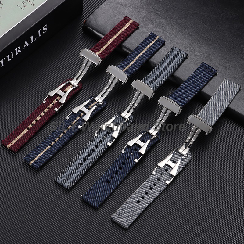 Woven Canvas Fabric Watch Band - Canvas Strap Watch recension och pris