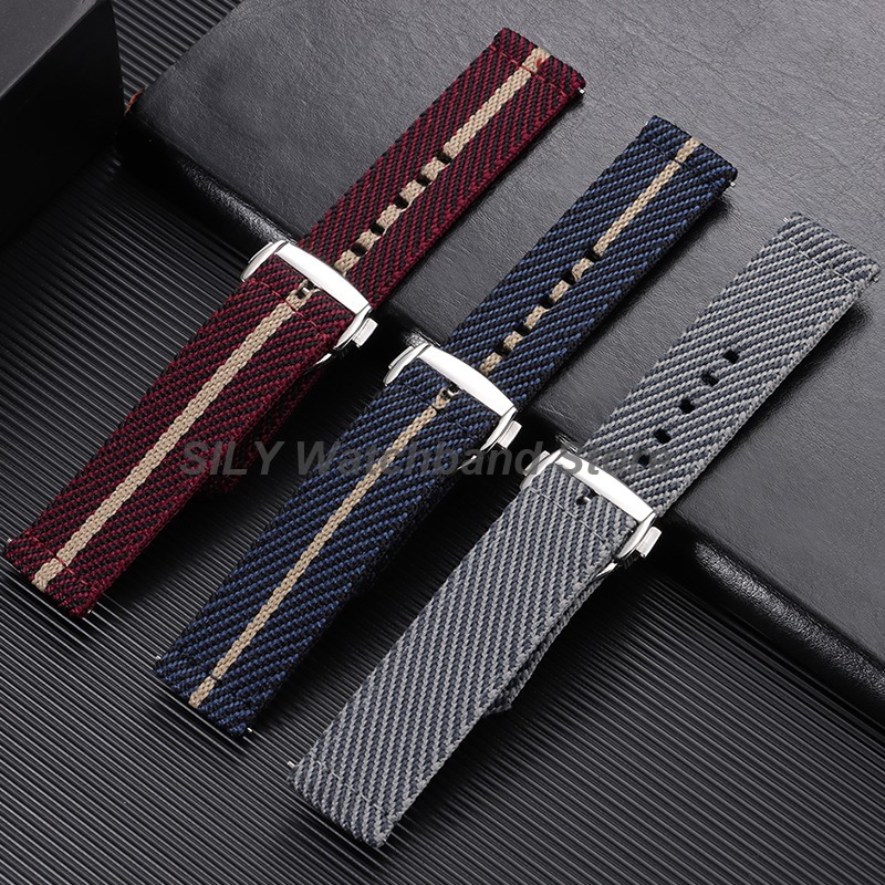 Woven Canvas Fabric Watch Band - Canvas Strap Watch recension och pris