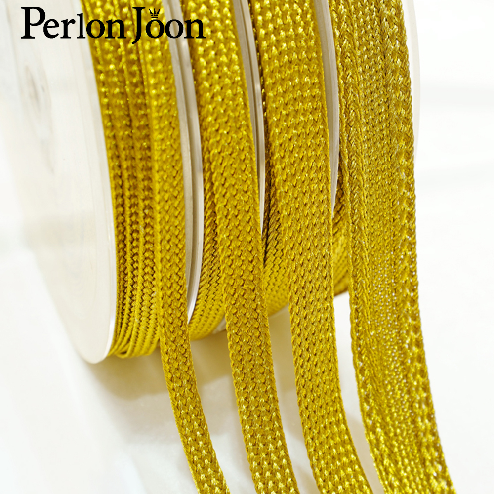 10yards Gold  thread strap web - Perlon Strap Woven recension och pris
