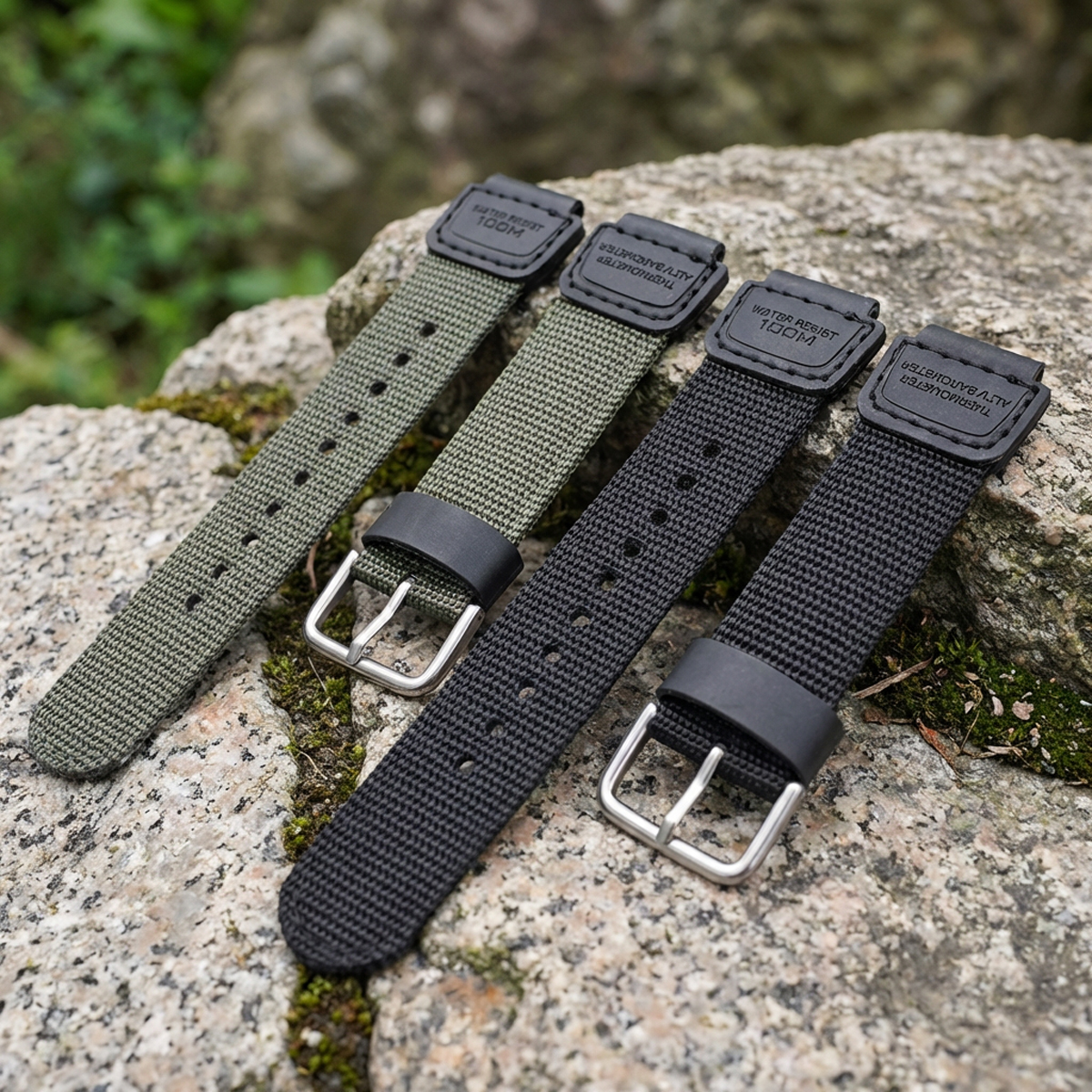 18mm Nylon Strap for Casio AE1 - Canvas Strap Watch recension och pris