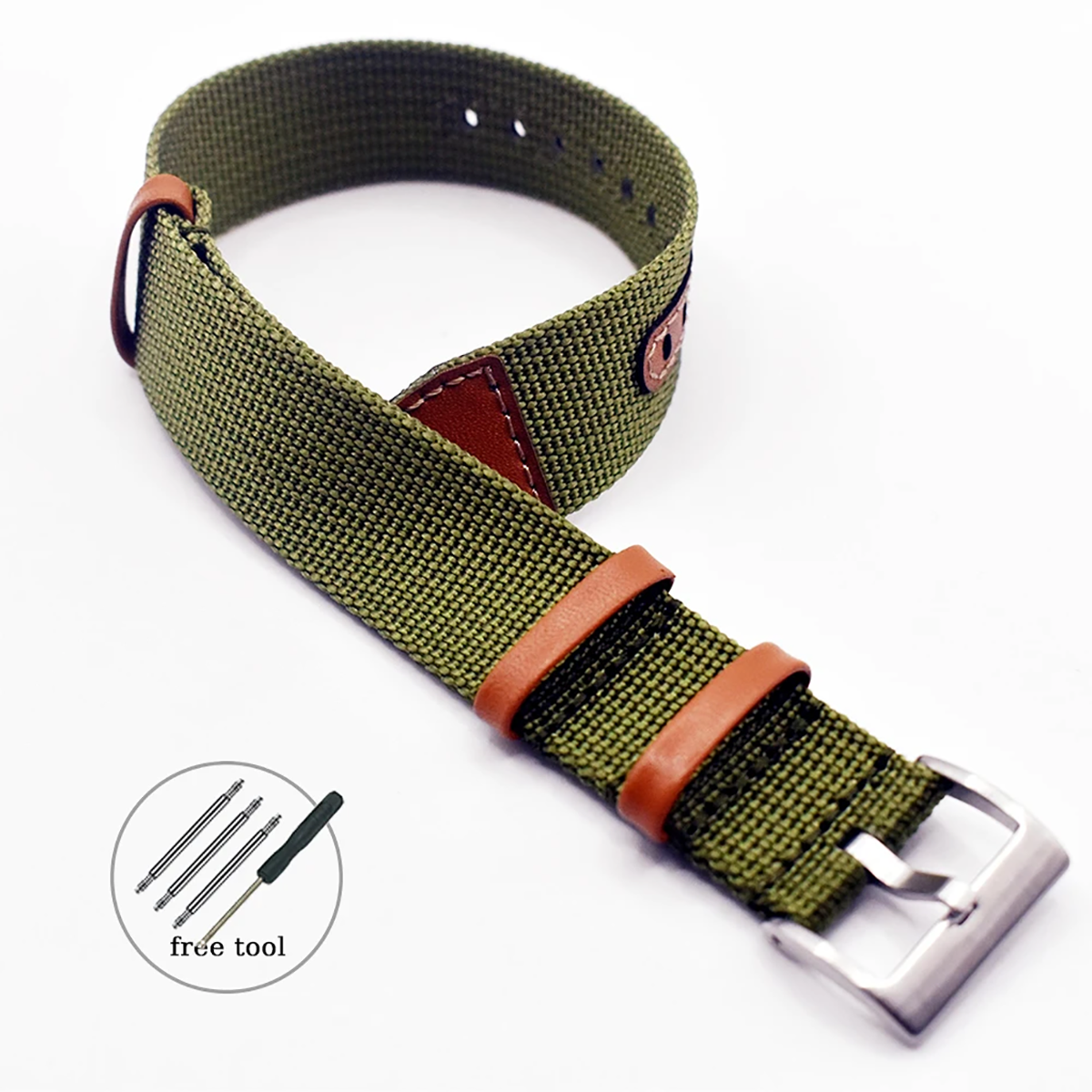 Soft Watch Bracelet for Seiko  - Canvas Strap Watch recension och pris