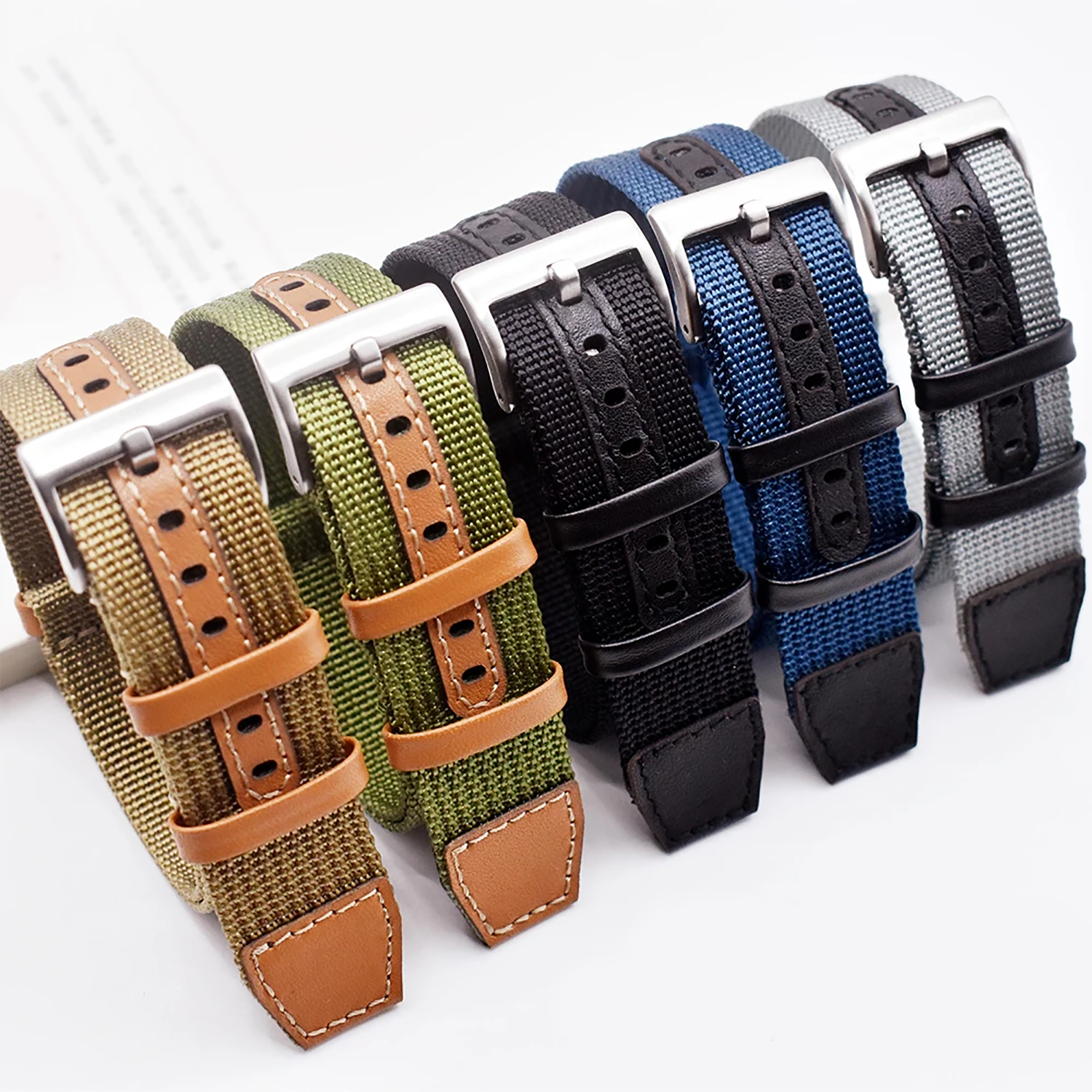 Soft Watch Bracelet for Seiko  - Canvas Strap Watch recension och pris