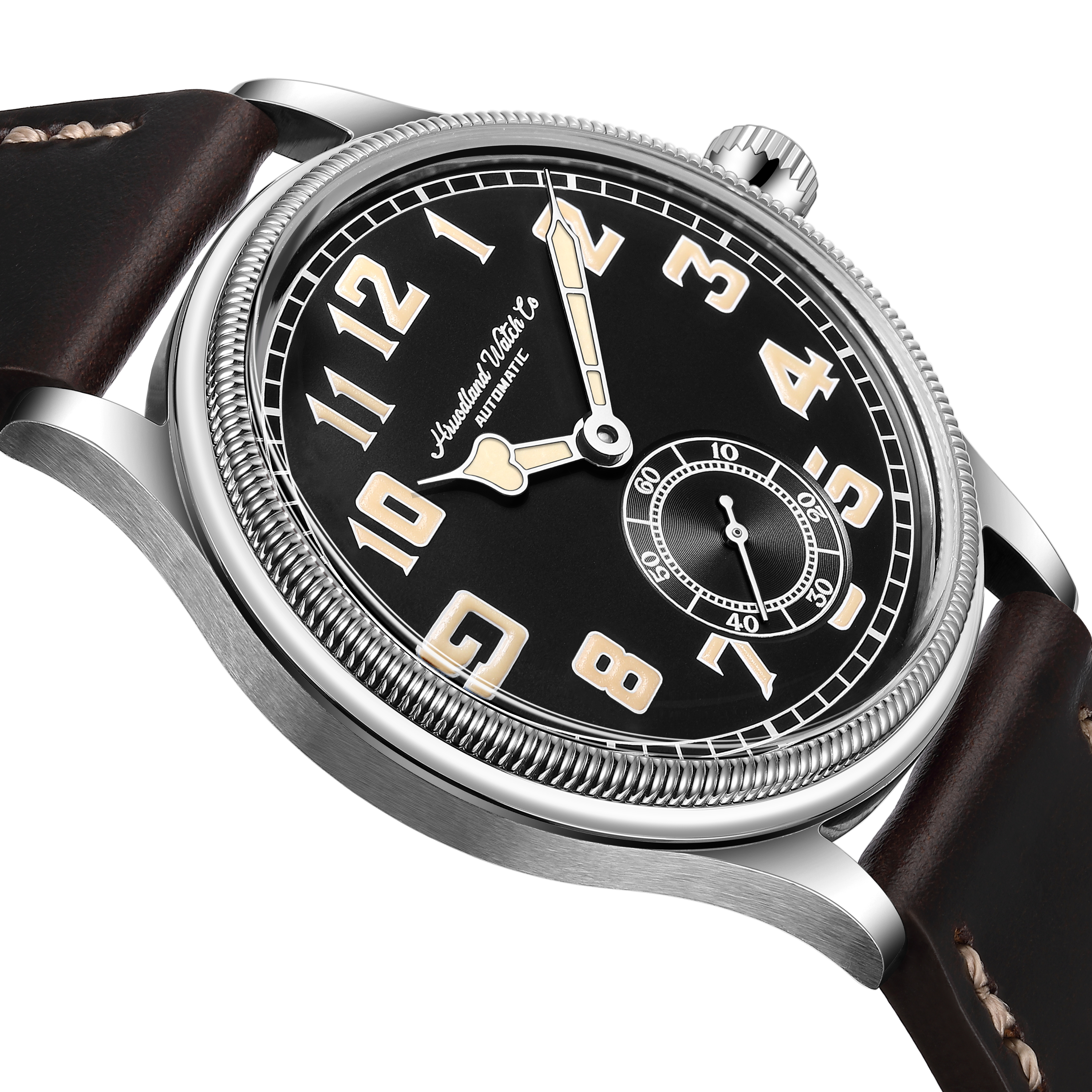 Retro Pilot Watch Mark IX Auto - Tropic Strap Vintage recension och pris