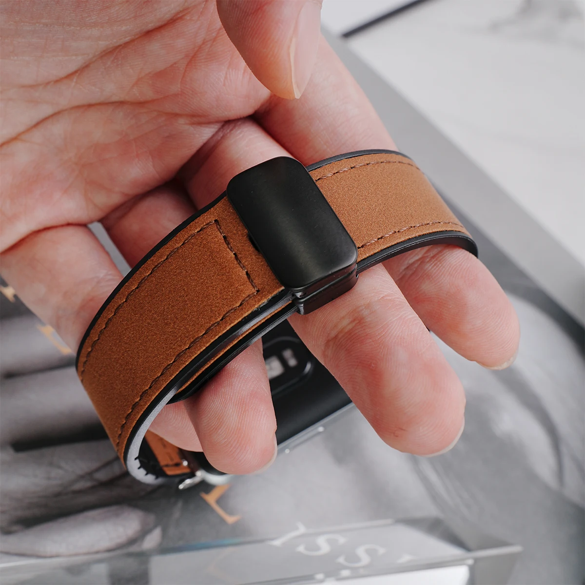 Leather Strap for Samsung Gala - Leather Strap Quick Release recension och pris